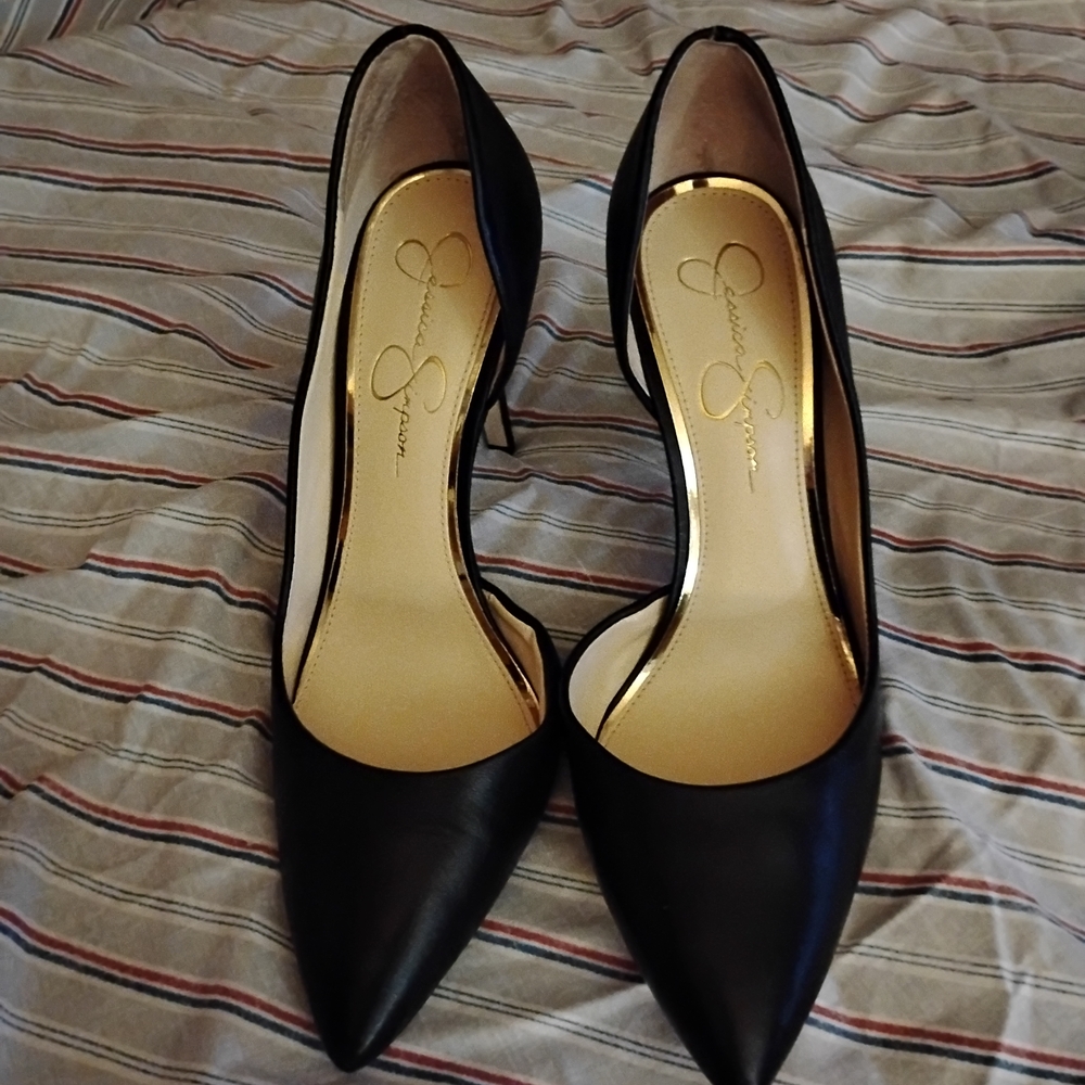 Jessica Simpson Classic Black Heels